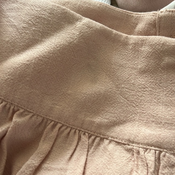 elodie Skirt Viscose linen blend size XL dusty rose, granny core NWOT - Picture 7 of 7
